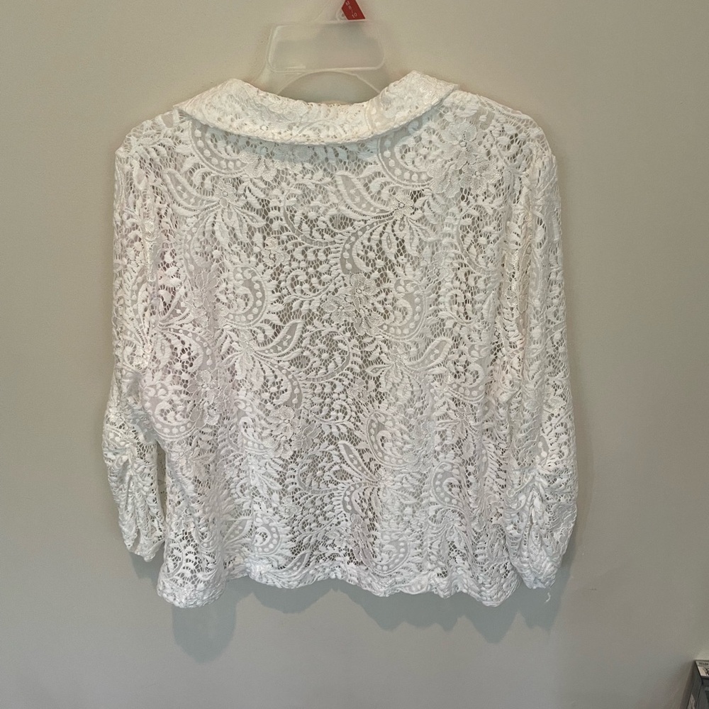 White Lace Jacket - Picture 5 of 6